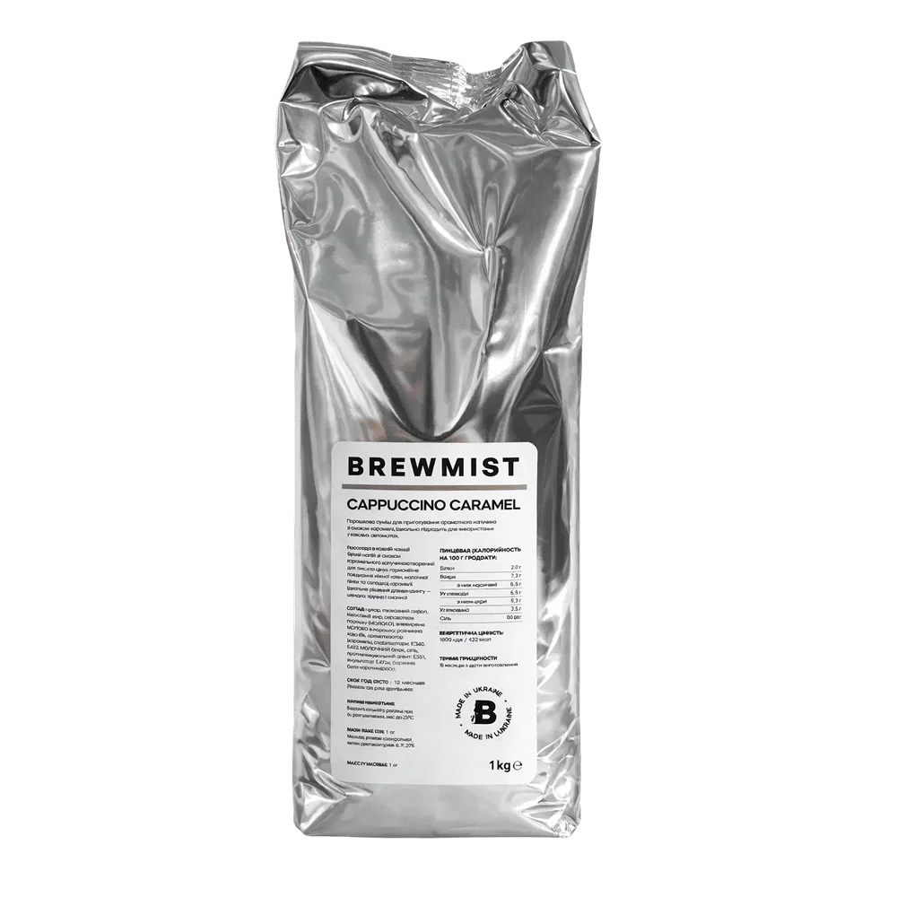 Капучино Brewmist Caramel 1 кг