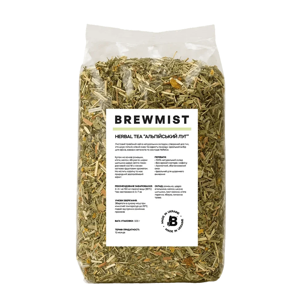 BREWMIST HERBAL TEA Альпійський Луг 500 г